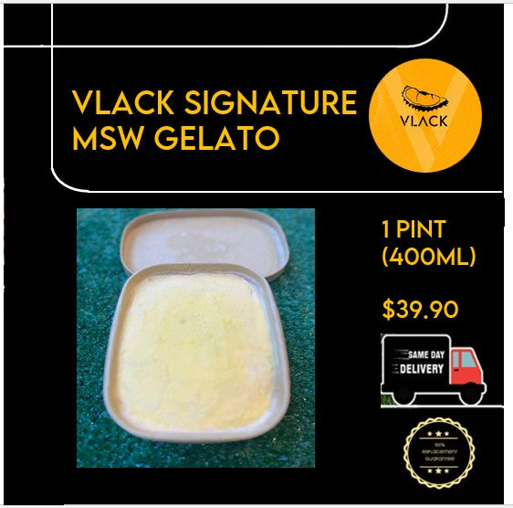 Vlack Signature Gelato (1 Pint)(400ml)