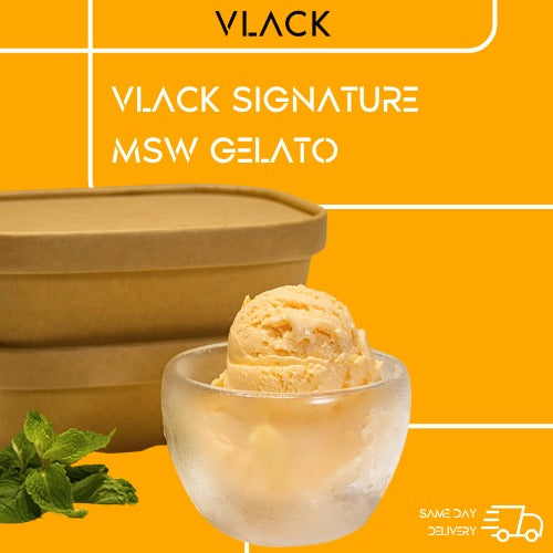 Vlack Signature Gelato (1 Pint)(400ml)