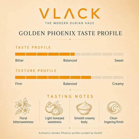 D198 Golden Phoenix Johor (450g Per Box) Old Tree Fresh Durian Natural