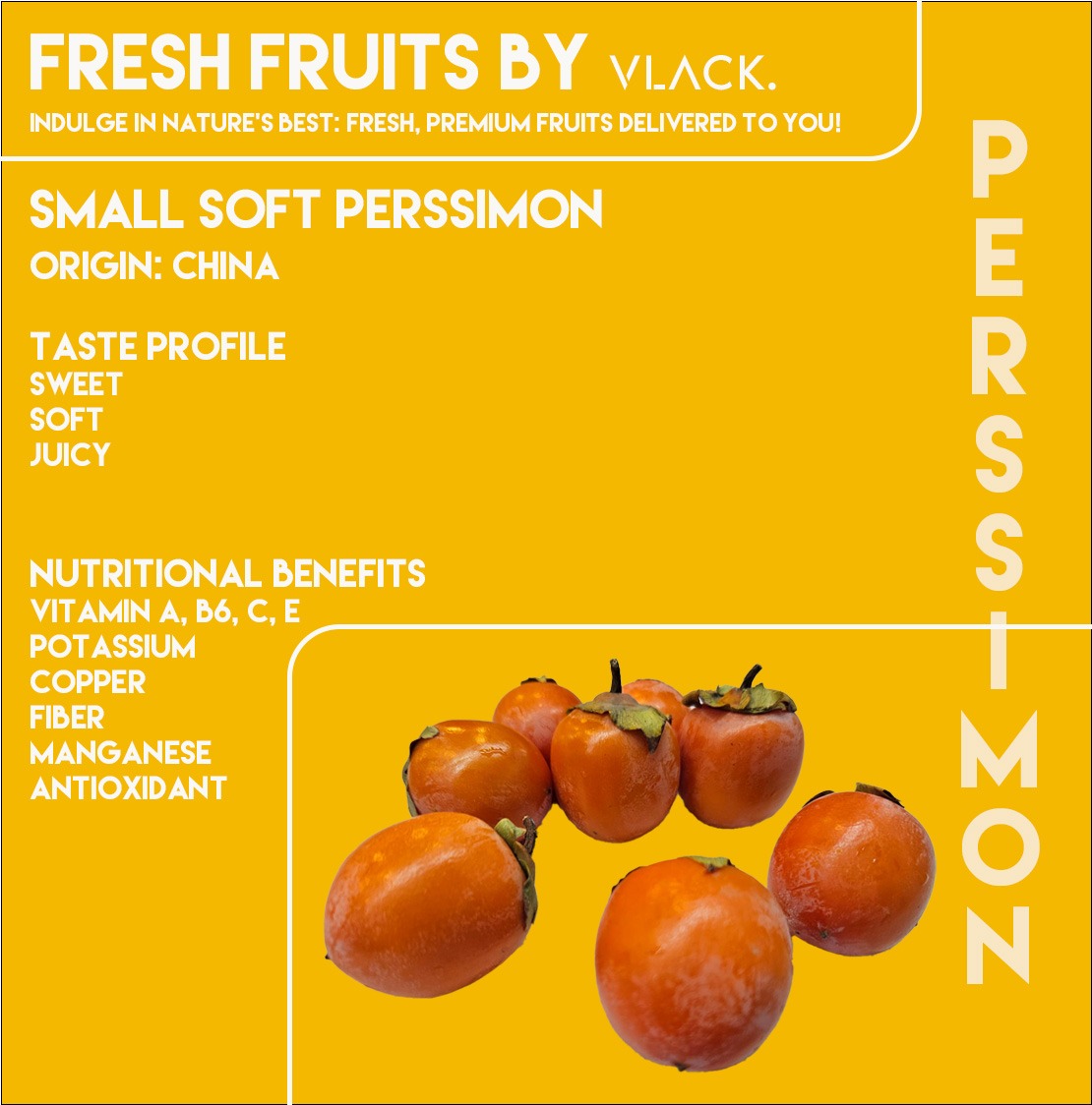 Soft Persimmon Small box of 12