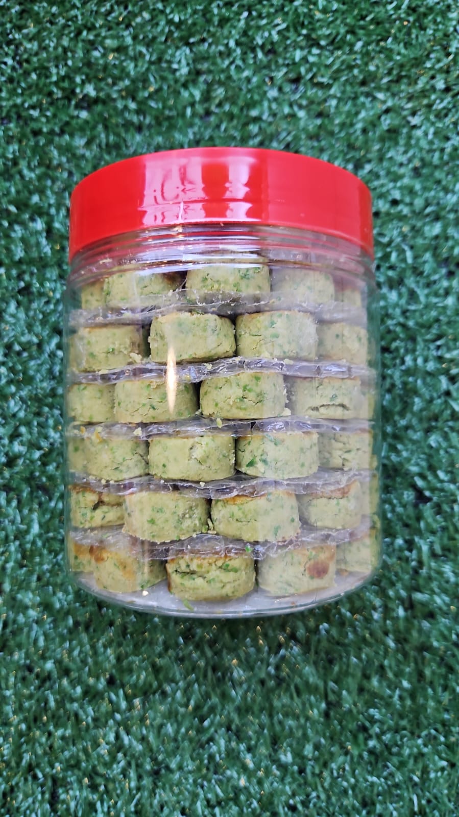 B015 - Vlack Green Pea Ball Cookie