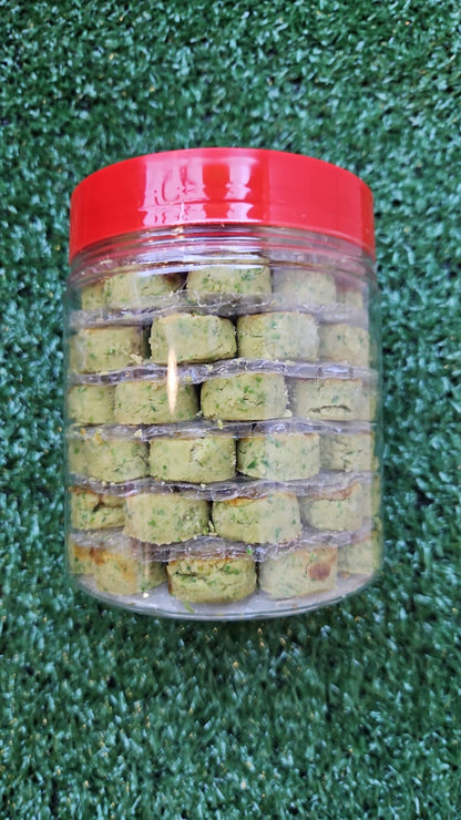 B015 - Vlack Green Pea Ball Cookie