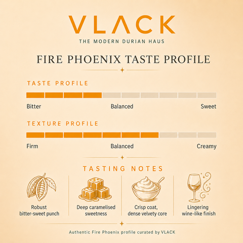 Fire Phoenix (500g per box) Old Tree Fresh Durian Natural