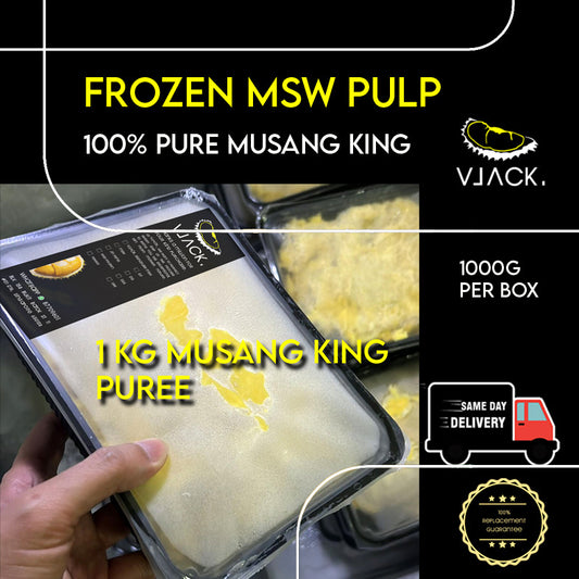 Old Tree MSW BlackGold Durians Frozen Puree(1000G)