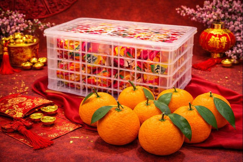 Vlack Chun Jian Orange (Pa Pa Gan)(耙耙柑) CNY Oranges Gift Box