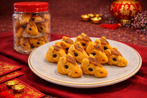 Vlack Horse Year Butter Cookies (B031)