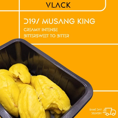 D197 Pahang Highland Musang King (400g per box) Old tree fresh durians natural