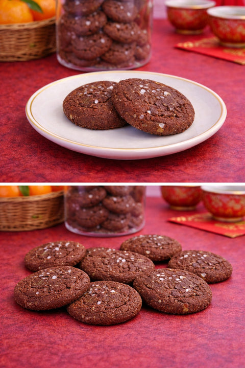 Vlack Sea Salt Chocolate Cookies (G010)