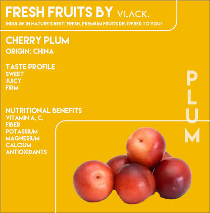 CHERRY RED PLUM (500g/box)