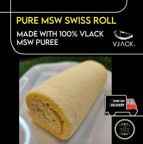 VLACK Premium 100% MSW Puree Swiss Roll